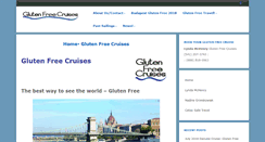 Desktop Screenshot of glutenfreecruises.com